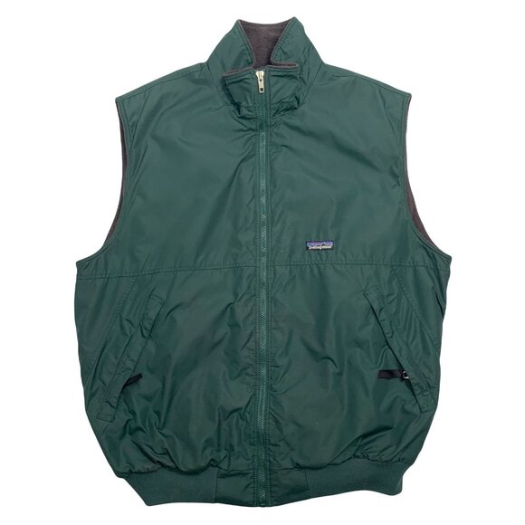 Vintage Patagonia Sherpa Lined Vest XL - Picture 1 of 5